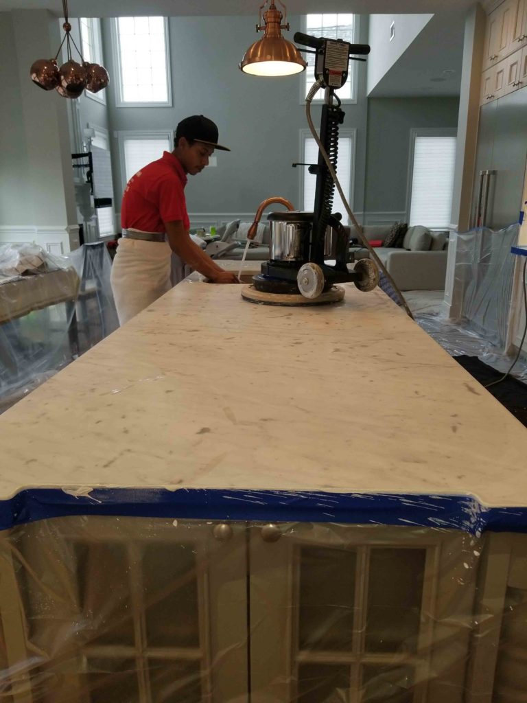 Marble Restoration One Step at a Time