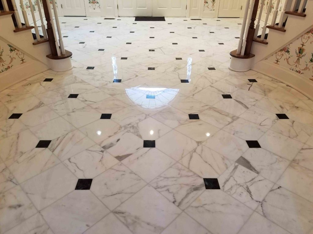 Heated Marble Floors for the Win!
