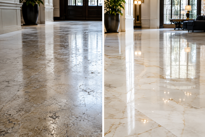 Stone Floor Restoration in NYC